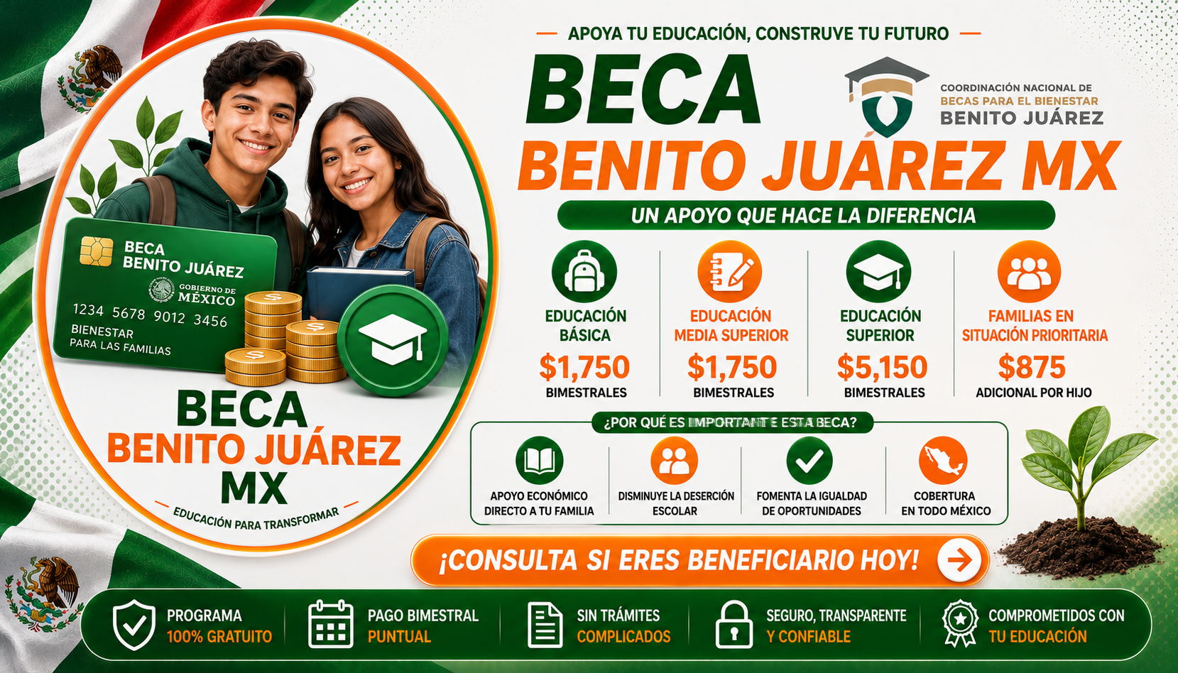 Beca Benito Juárez MX