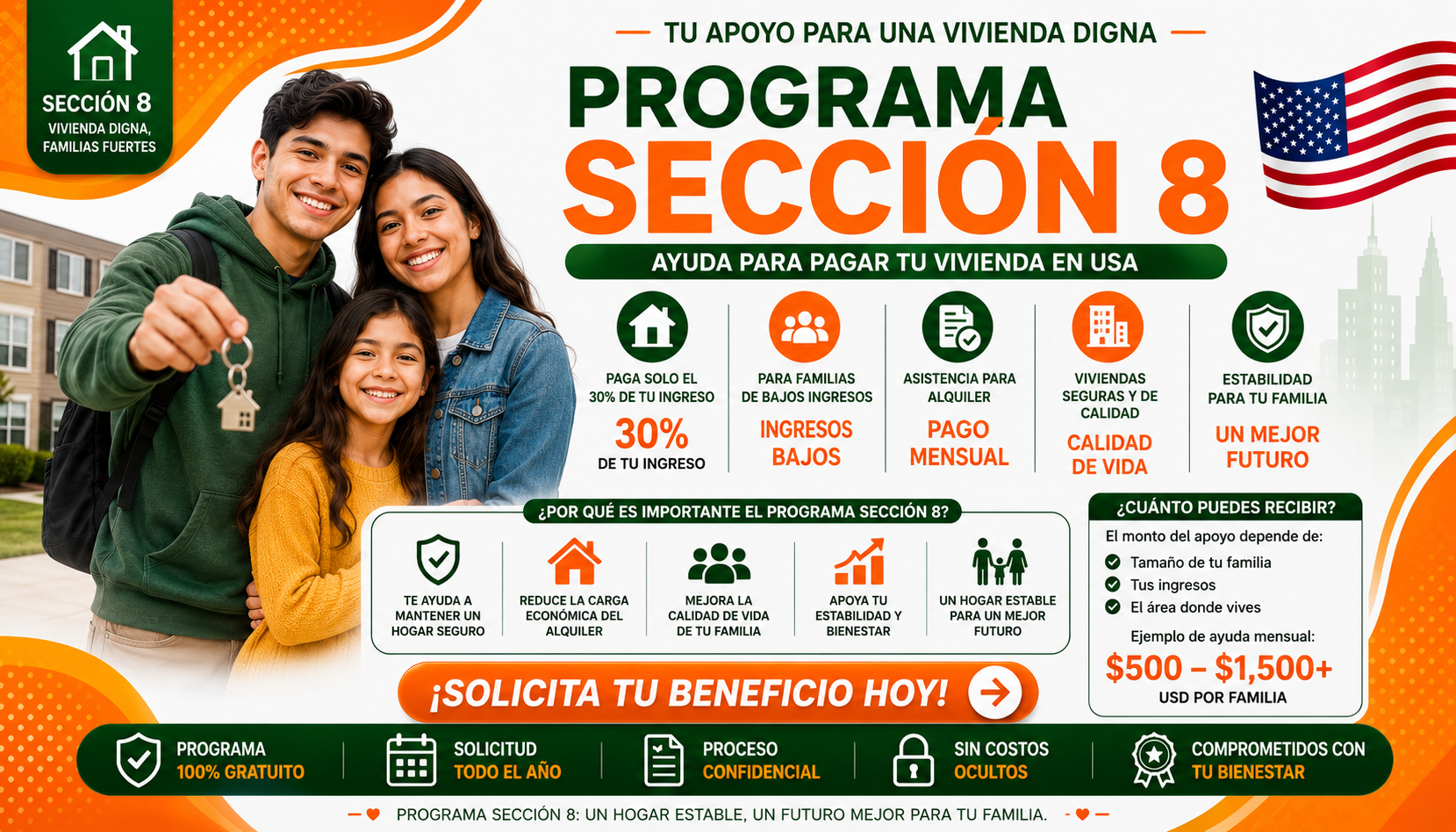 Programa Sección 8 USA